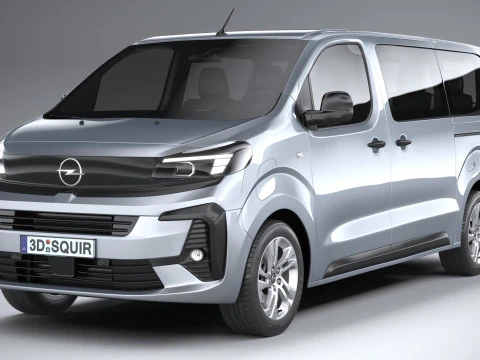 Opel Vivaro L3 Passenger 2024 3D Model