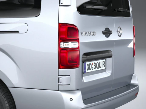 Opel Vivaro L3 Passenger 2024 3D Model