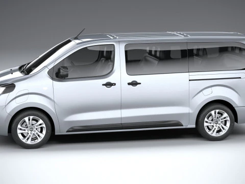 Opel Vivaro L3 Passenger 2024 3D Model