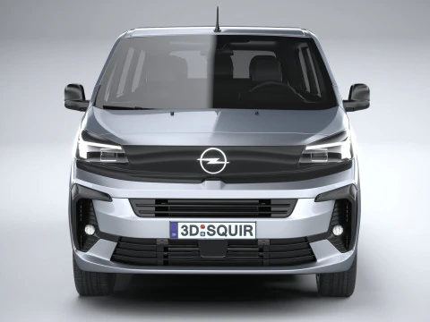 Opel Vivaro L3 Passenger 2024 3D Model
