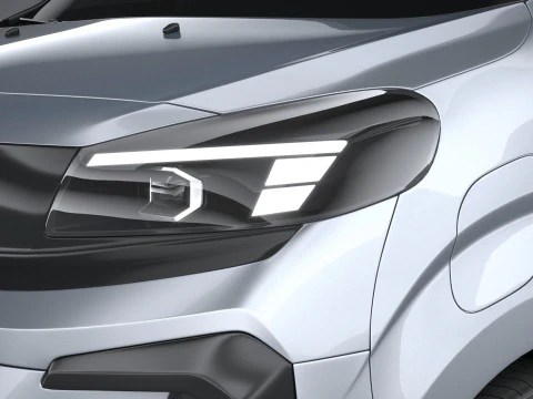 Opel Vivaro L3 Passenger 2024 3D Model
