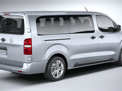 Opel Vivaro L3 Passenger 2024 3D Model