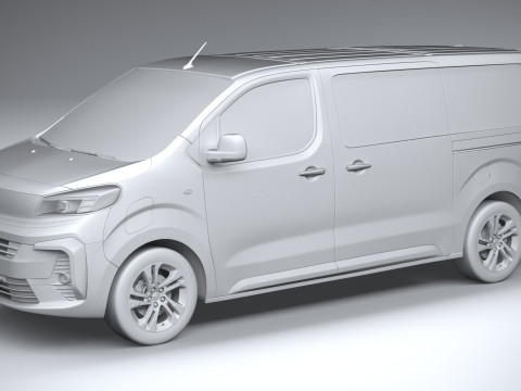 Opel Vivaro L3 Passenger 2024 Modelo 3D