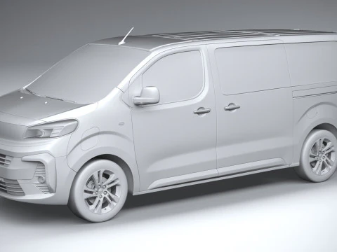 Opel Vivaro L3 Passenger 2024 3D Model