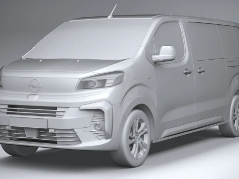 Opel Vivaro L3 Passenger 2024 3D Model