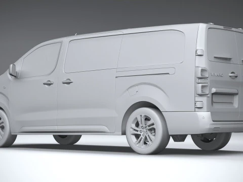 Opel Vivaro L3 Passenger 2024 3D Model