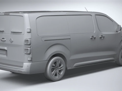 Opel Vivaro L3 Passenger 2024 3D Model