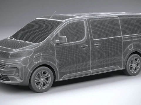 Opel Vivaro L3 Passenger 2024 3D Model