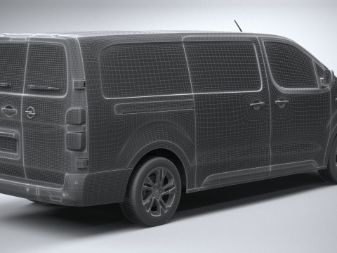 Opel Vivaro L3 Passenger 2024 Modelo 3D