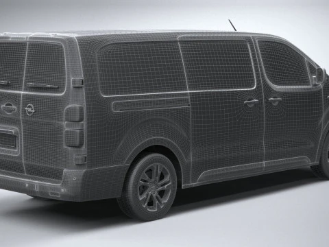 Opel Vivaro L3 Passenger 2024 3D Model