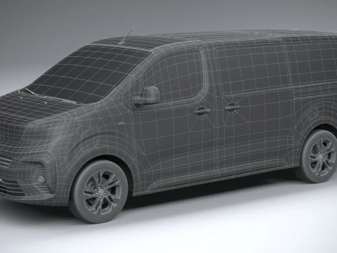 Opel Vivaro L3 Passenger 2024 3D Model