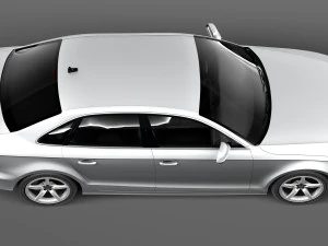 Audi A4 Sedan 2013 3D Model
