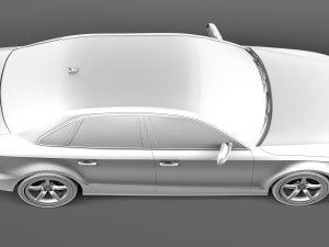 Audi A4 Sedan 2013 Modèle 3D