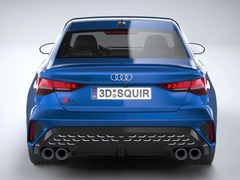 Audi S3 Sedan 2025 3D Model