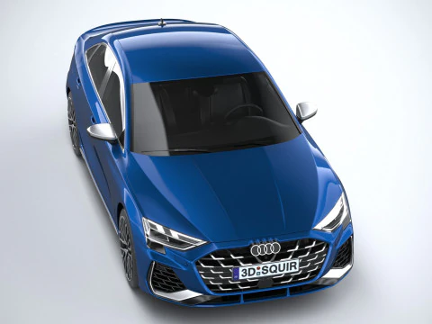 Audi S3 Sedan 2025 3D Model