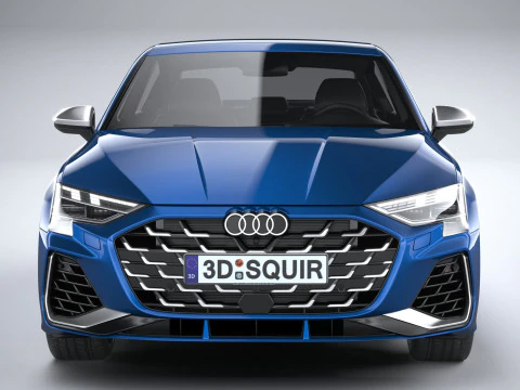 Audi S3 Sedan 2025 3D Model