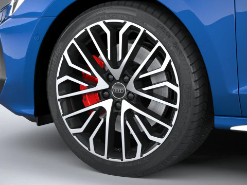Audi S3 Sedan 2025 3D Model