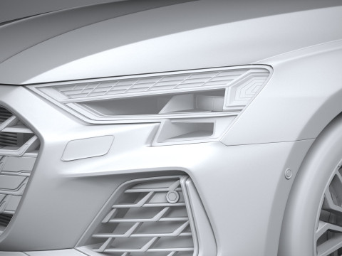 Audi S3 Sedan 2025 Modelo 3D