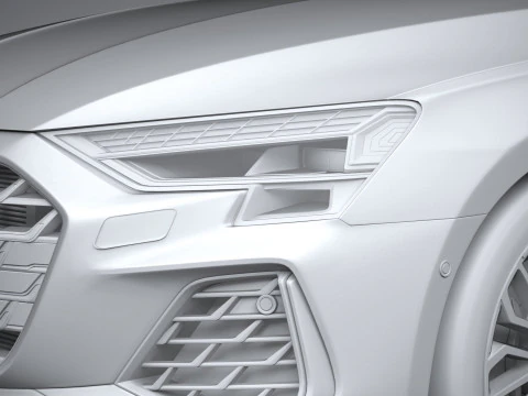 Audi S3 Sedan 2025 3D Model