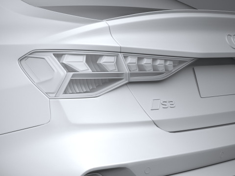 Audi S3 Sedan 2025 Modelo 3D
