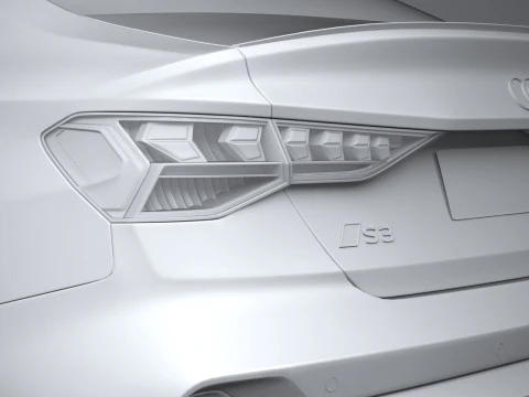 Audi S3 Sedan 2025 3D Model