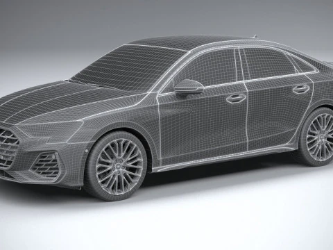 Audi S3 Sedan 2025 3D Model