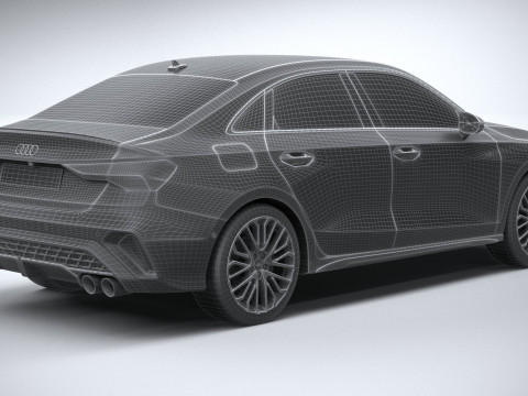 Audi S3 Sedan 2025 Modelo 3D