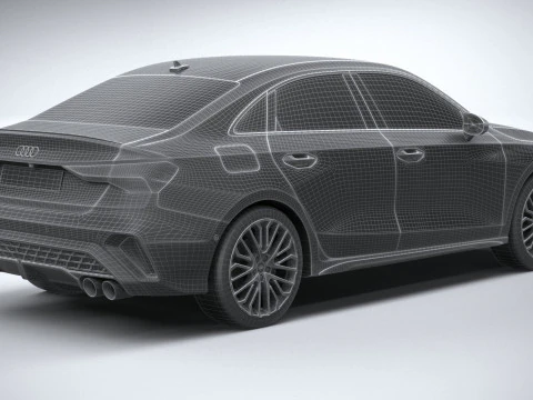 Audi S3 Sedan 2025 3D Model