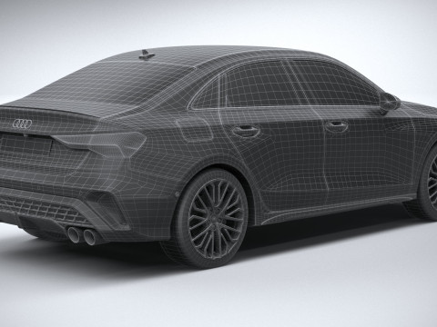 Audi S3 Sedan 2025 Modelo 3D