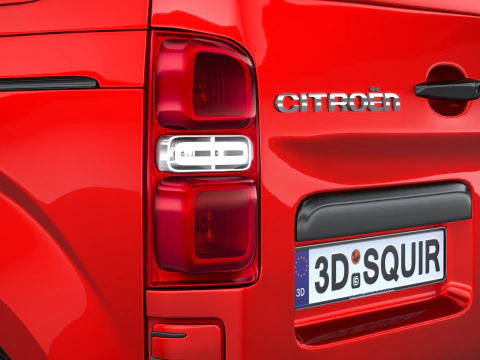 Citroen e-Jumpy L1 2024 3D Model