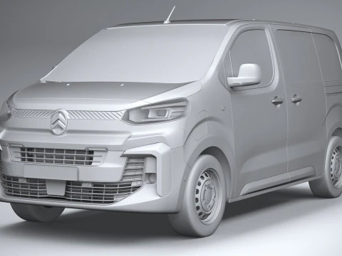 Citroen e-Jumpy L1 2024 3D Model