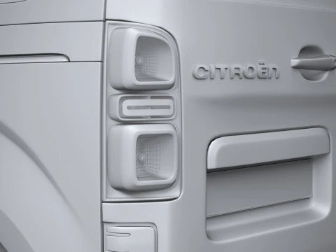 Citroen e-Jumpy L1 2024 3D Model
