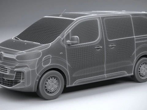 Citroen e-Jumpy L1 2024 3D Model