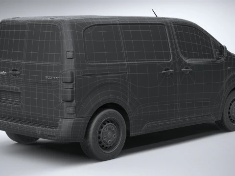 Citroen e-Jumpy L1 2024 3D Model