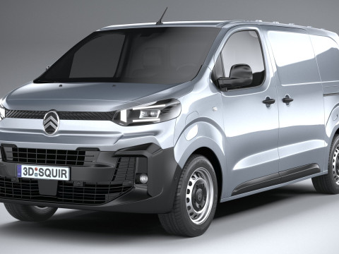 Citroen e-Jumpy L2 2024 3D Model