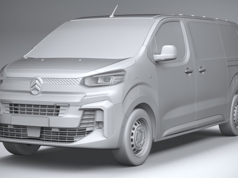 Citroen e-Jumpy L2 2024 3D Model