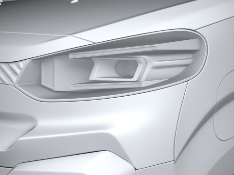 Citroen e-Jumpy L2 2024 3D Model