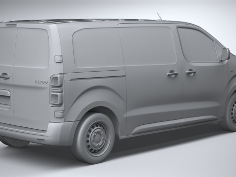 Citroen e-Jumpy L2 2024 3D Model