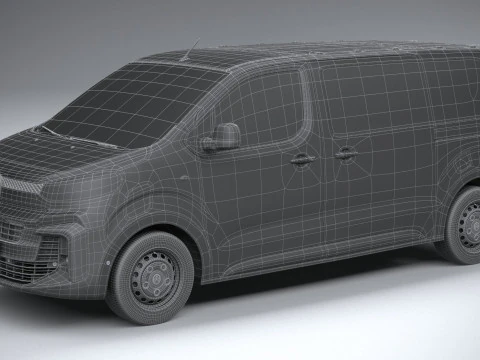Citroen e-Jumpy L2 2024 Model 3D