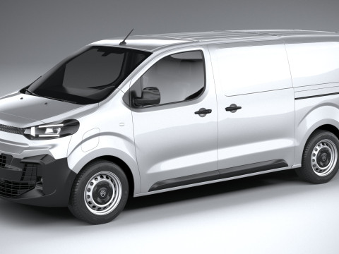 Citroen e-Jumpy L3 2024 3D Model
