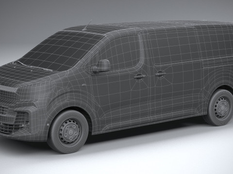 Citroen e-Jumpy L3 2024 3D-Modell