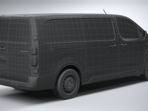 Citroen e-Jumpy L3 2024 3D-Modell