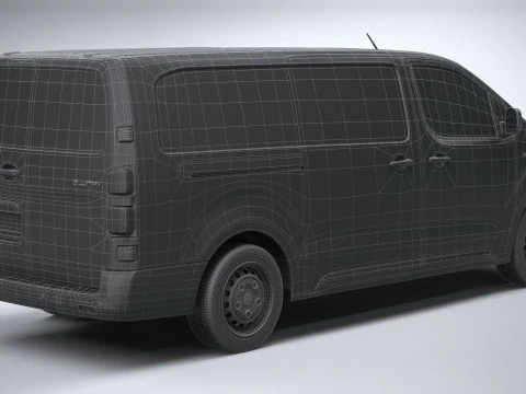 Citroen e-Jumpy L3 2024 Model 3D