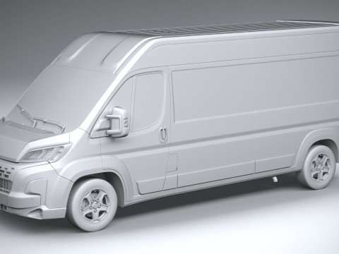 Fiat Ducato L2H2 2024 3Dモデル