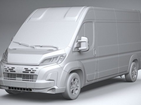 Fiat Ducato L2H2 2024 3Dモデル