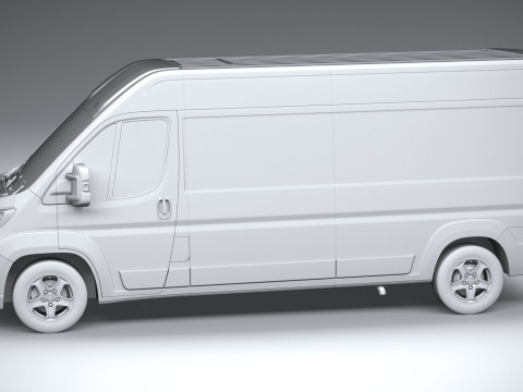 Fiat Ducato L2H2 2024 3Dモデル