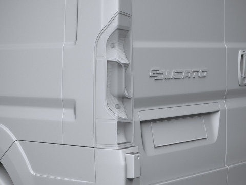 Fiat Ducato L2H2 2024 3Dモデル