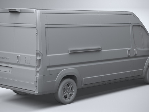 Fiat Ducato L2H2 2024 3Dモデル