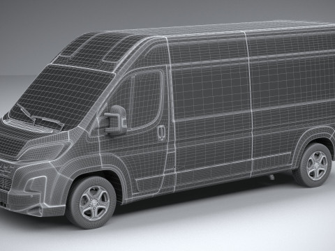 Fiat Ducato L2H2 2024 3Dモデル