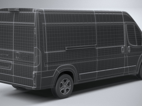 Fiat Ducato L2H2 2024 3Dモデル